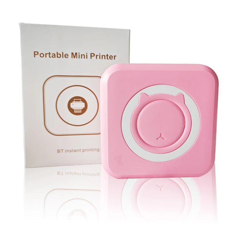 Mini impresora térmica portátil inalámbrica BT 203 ppp Foto Etiqueta Nota Impresión de preguntas incorrectas con cable USB Imprimante Portable