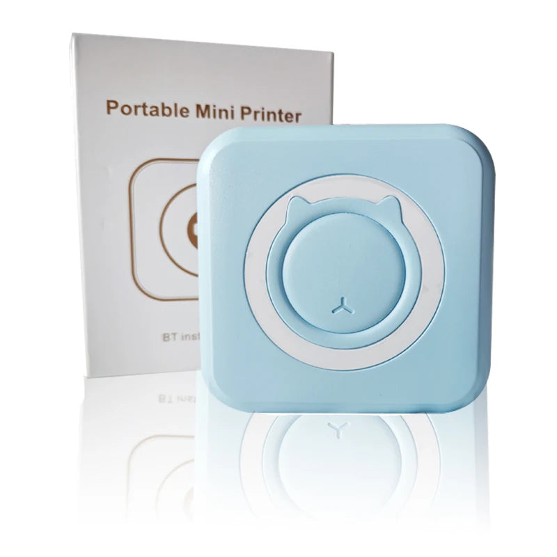 Mini impresora térmica portátil inalámbrica BT 203 ppp Foto Etiqueta Nota Impresión de preguntas incorrectas con cable USB Imprimante Portable