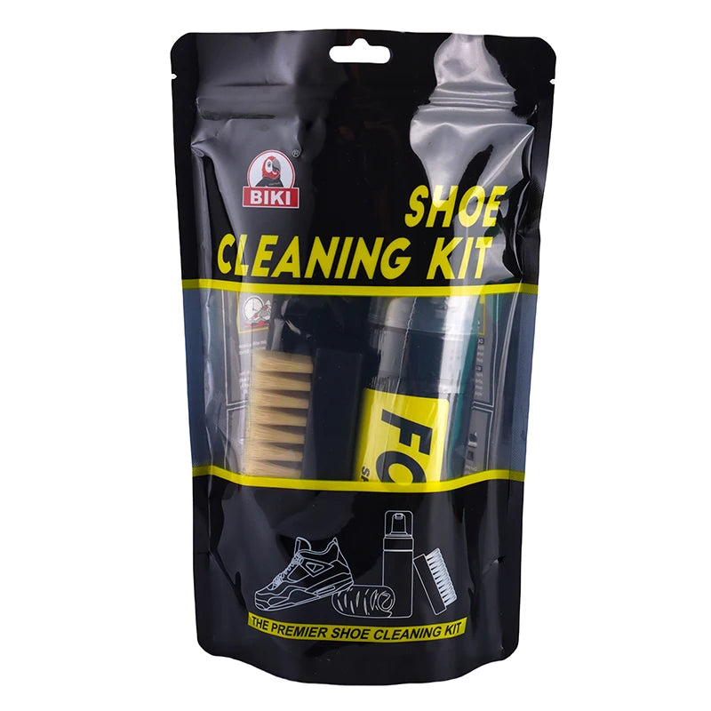 Kit de limpieza de calzado, limpiador de calzado - solución de limpieza para calzado deportivo, equipado con cepillo de limpieza y fibra ultrafina.